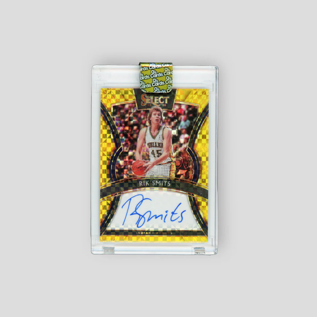 2019-20 Panini Select Rik Smits Auto Gold /10