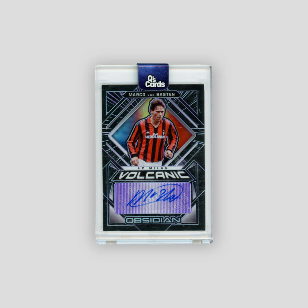 2021-22 Panini Obsidian Volcanic Auto Marco van Basten Purple /50 #VS-MVB