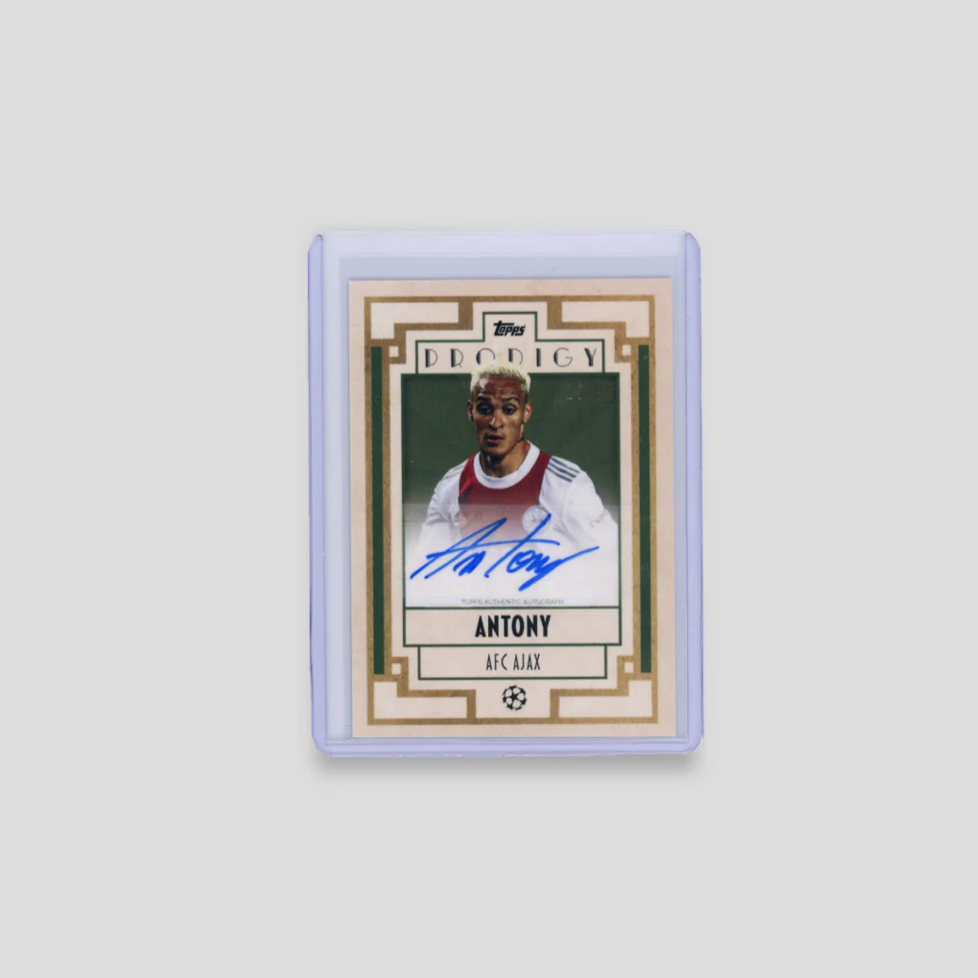 2021 Topps Deco Anthony AFC Ajax Prodigy Auto /99