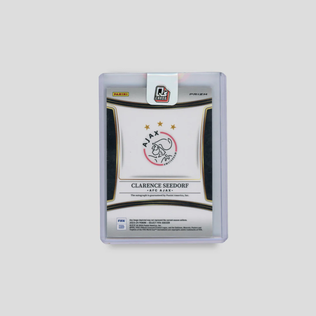 2023/24 Panini Select Fifa Clarence Seedorf Ajax Auto - Image 2