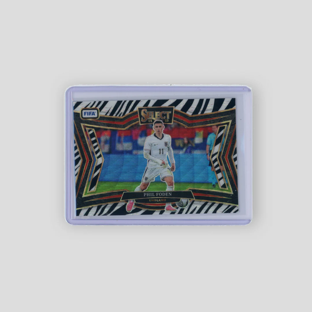 2024-25 Panini Select Zebra Prizm Phil Foden Field Level #212