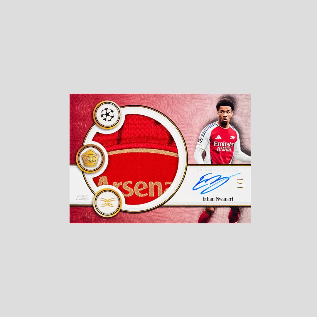 2024-25 Topps Definitive UEFA Club Competitions Soccer Hobby Box - Image 3