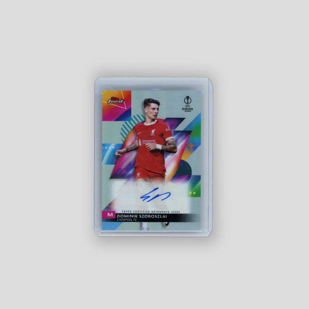 2023-24 Topps Finest UC Dominik Szoboszlai Auto