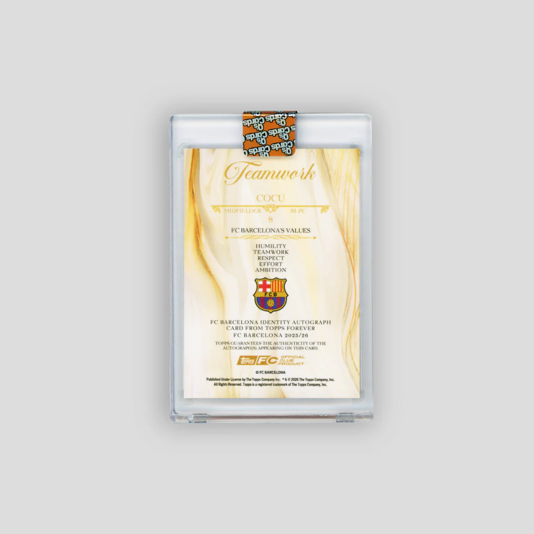 2025-26 Topps Barcelona Forever Teamwork Auto Phillip Cocu Gold /50  #8 - Image 2