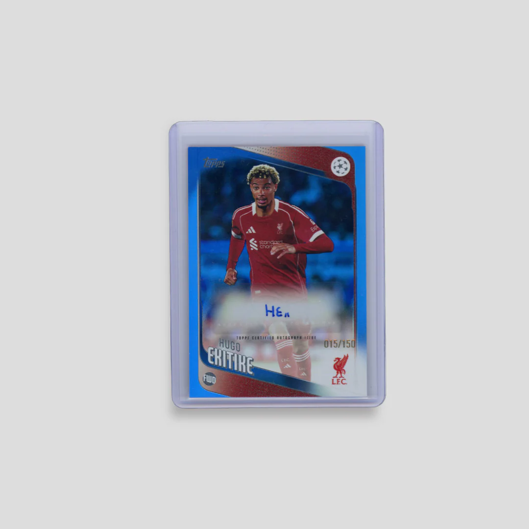 2025/26 Topps Flagship UCC Hugo Ekitike Auto /150