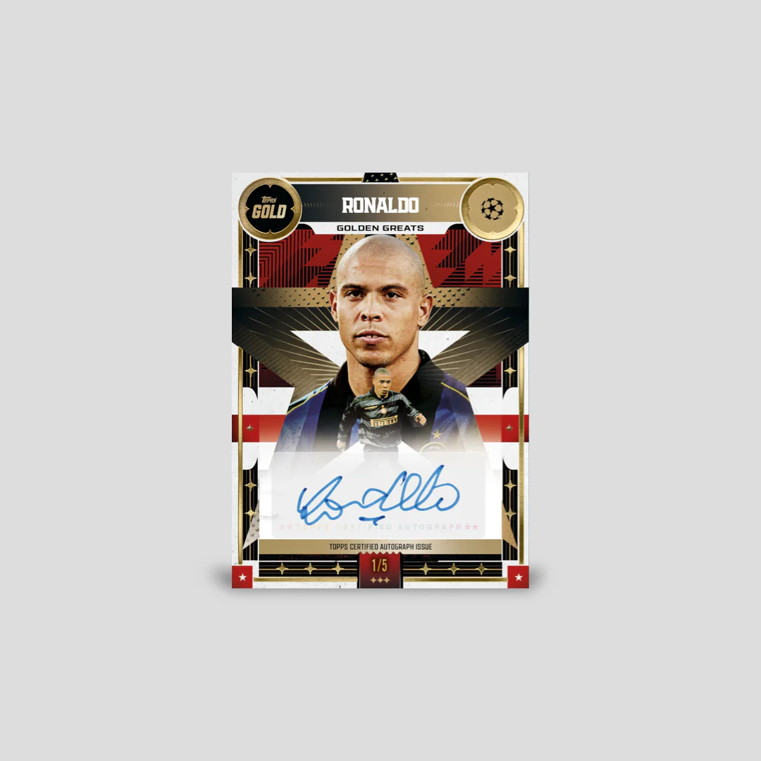 2025-26 Topps Gold UCC Soccer Hobby Box - Image 6