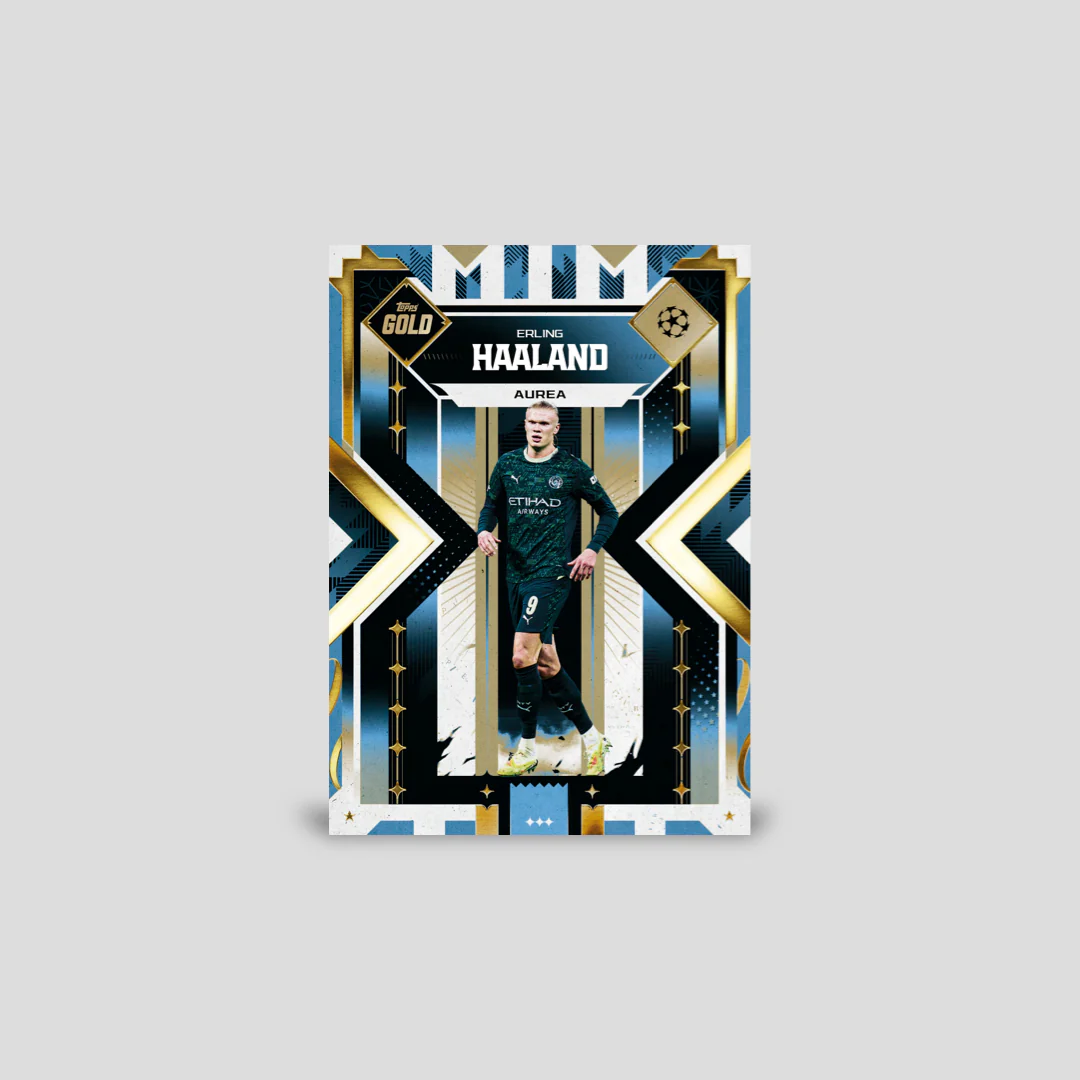 2025-26 Topps Gold UCC Soccer Hobby Box - Image 9