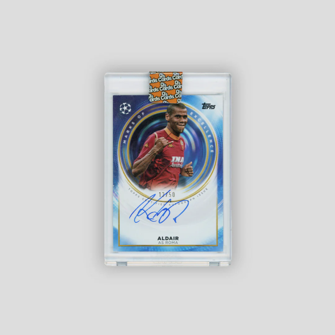 2025-26 Topps Marks of Excellence Aldair /50 #ME-AL2