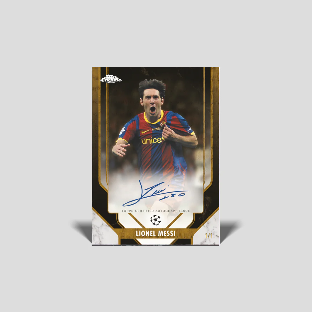 2025-26 Topps Soccer Chrome UCC UEFA Club Competitions Jumbo Box - Image 4