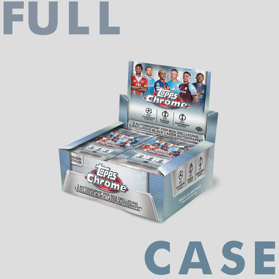 2025-26 Topps Soccer Chrome UCC UEFA Club Competitions Jumbo Box - Image 5