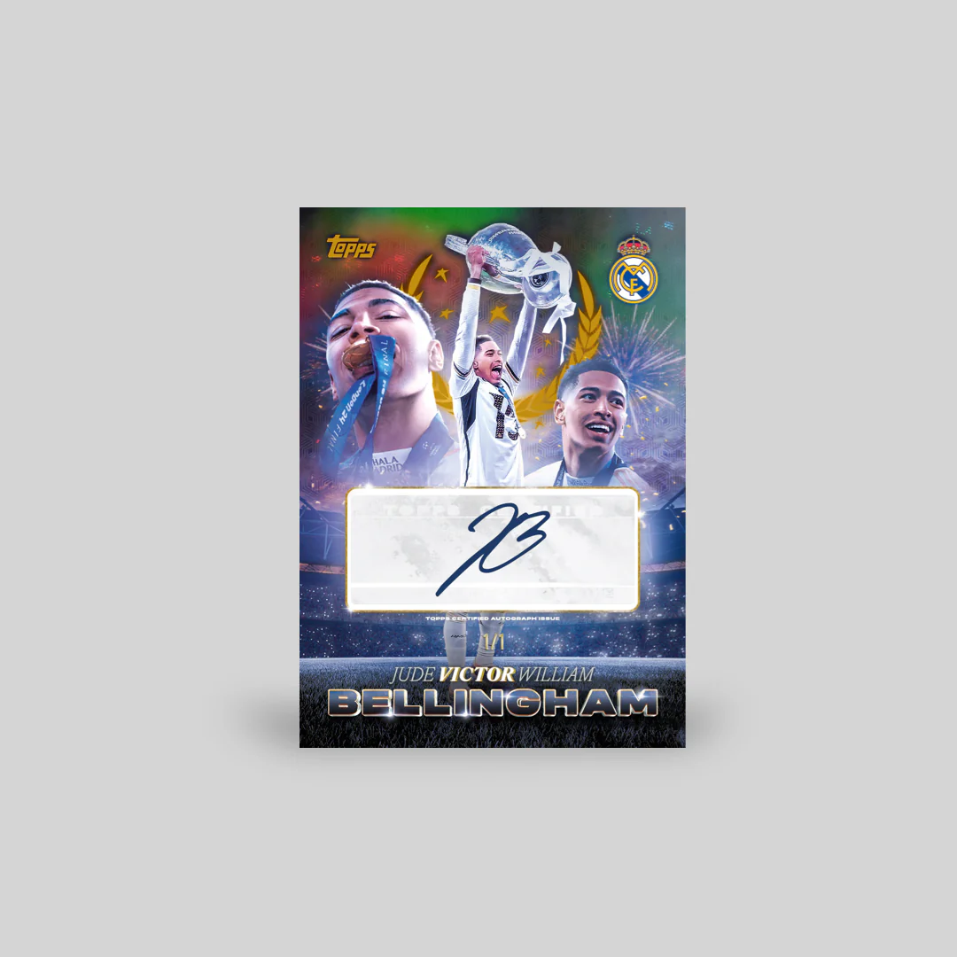 2025-26 Topps Real Madrid Los Blancos Soccer Hobby Box - Image 2