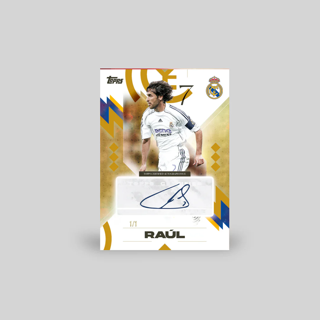 2025-26 Topps Real Madrid Los Blancos Soccer Hobby Box - Image 3