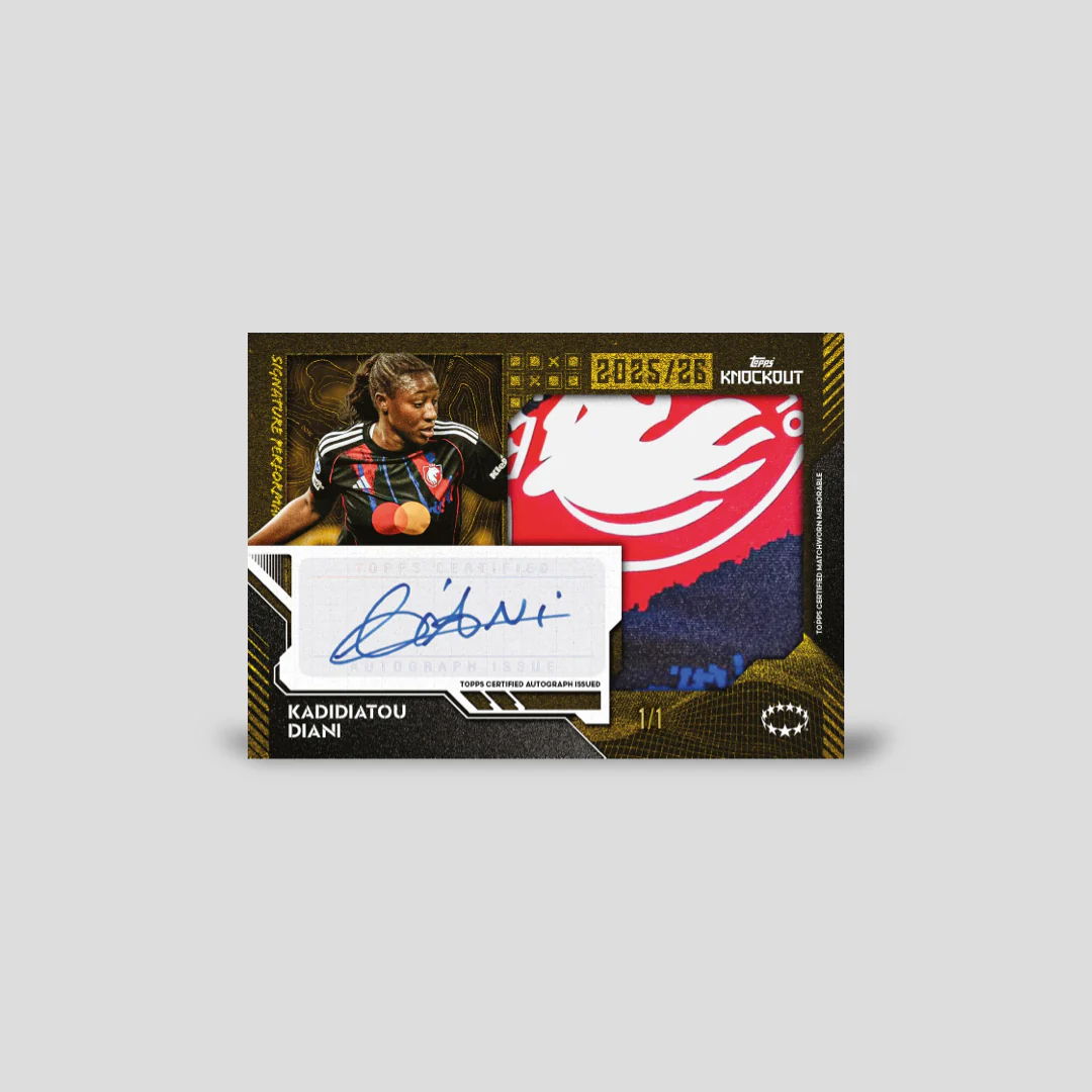 2025-26 Topps UEFA Womens Champions League Soccer Knockout Hobby Box - Image 4