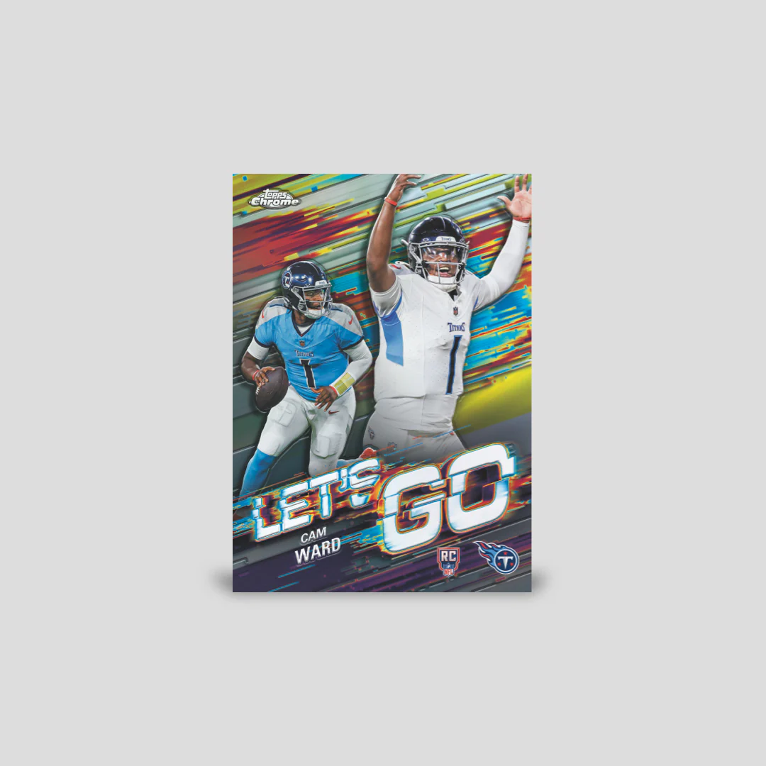 2025 Topps Chrome Football Hobby Box - Image 3
