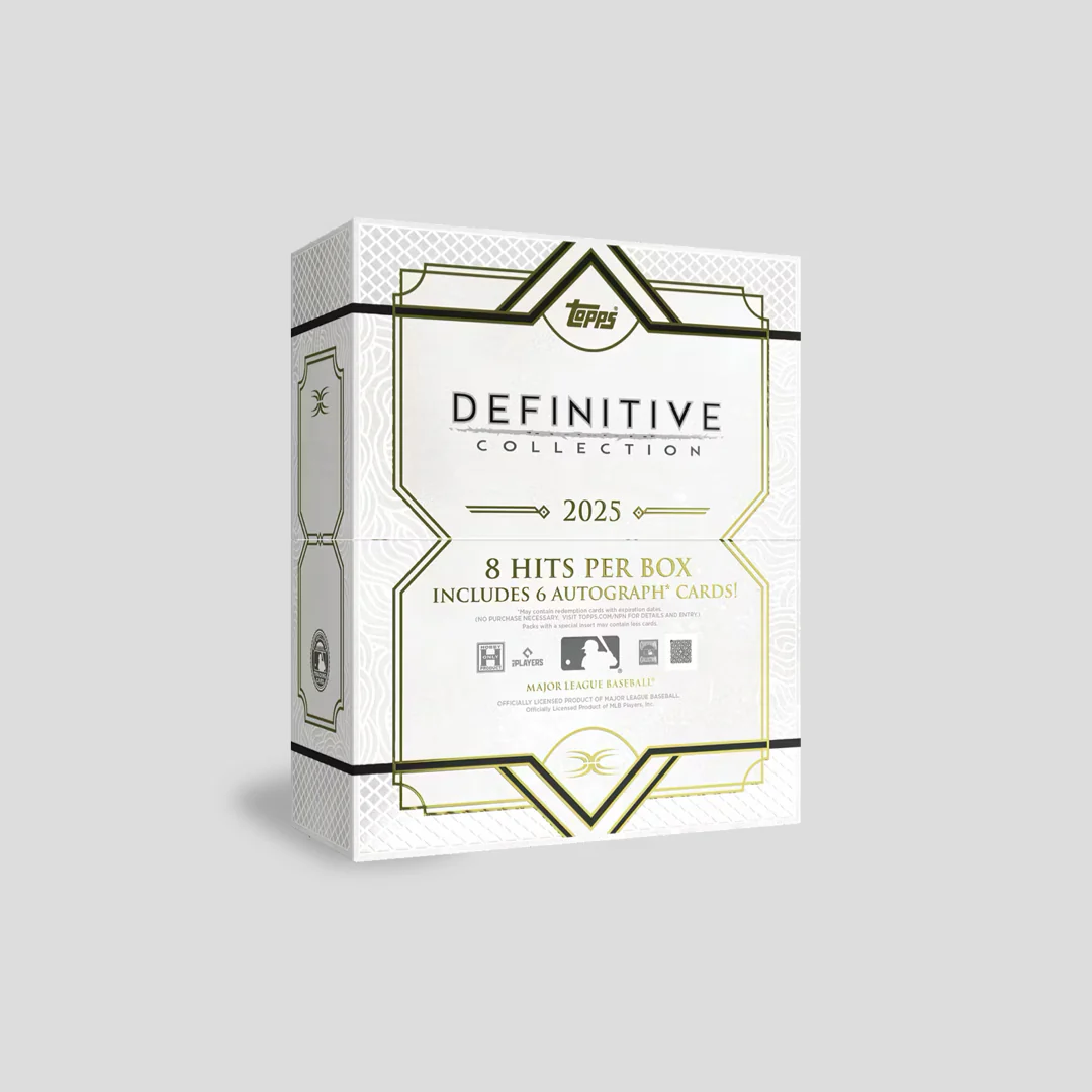 2025 Topps Definitive MLB Baseball Hobby Box