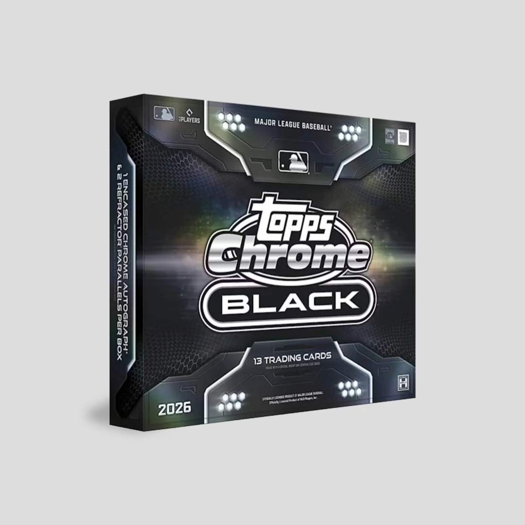 2026 Topps Chrome Black Baseball Hobby Box
